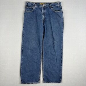 VTG Levis Silver Tab Jeans Fit‎ 35x29 Low and Loose Fit 2000s Y2K Skate Baggy